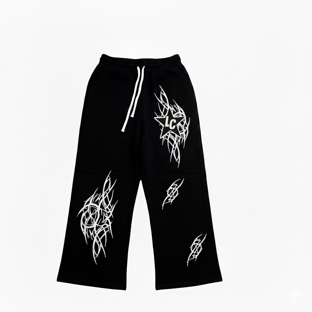 Black LC Street Joggers